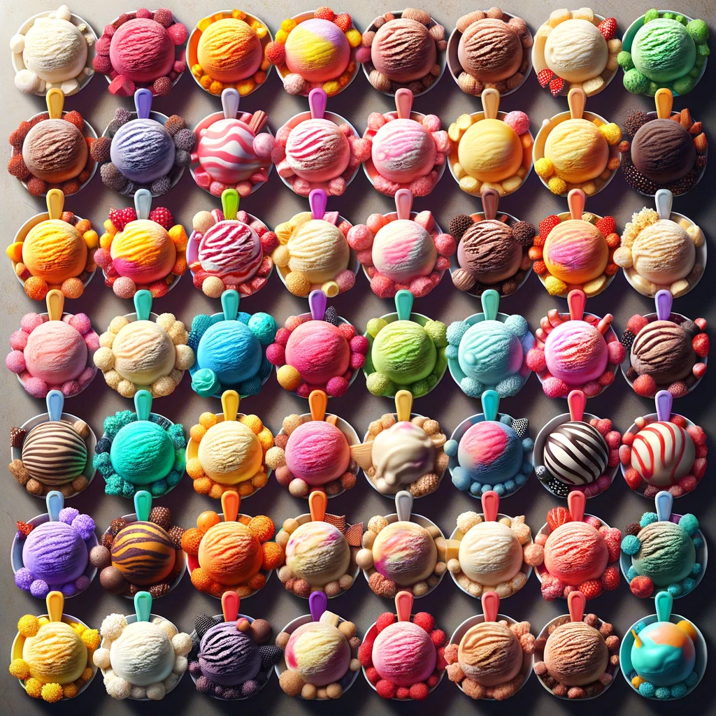 100 Sorters kulglass!